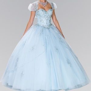 ISO: Light blue sweet 16 ball gown